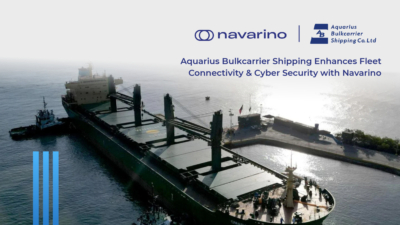 Picture of Aquarius Bulk Carrier Shipping Enhances Fleet Connectivity and Cyber ...