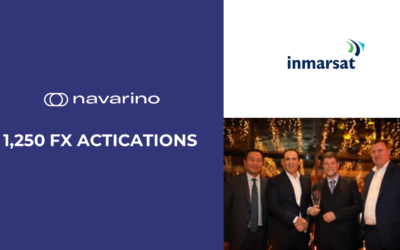 Navarino first worldwide to meet Fleet Xpress commitment of 1,250 activations