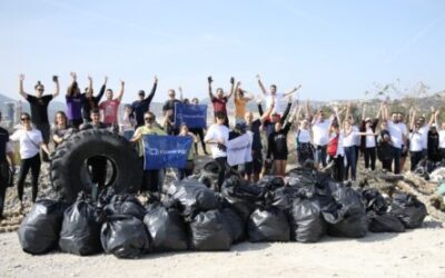 The Navarino Action Team partners with Dell Technologies to clear waste from the Elefsina coast