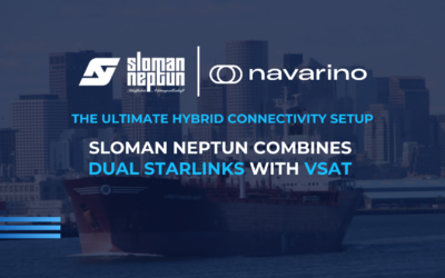 SLOMAN NEPTUN combines dual Starlinks with VSAT for the ultimate hybrid connectivity setup