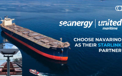 Seanergy Maritime & United Maritime choose Navarino as their Starlink partner