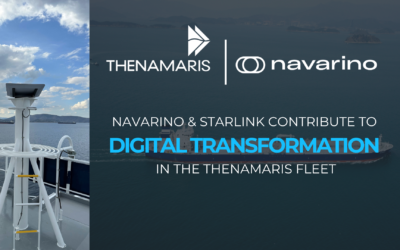 Navarino and Starlink contribute to digital transformation in the Thenamaris fleet